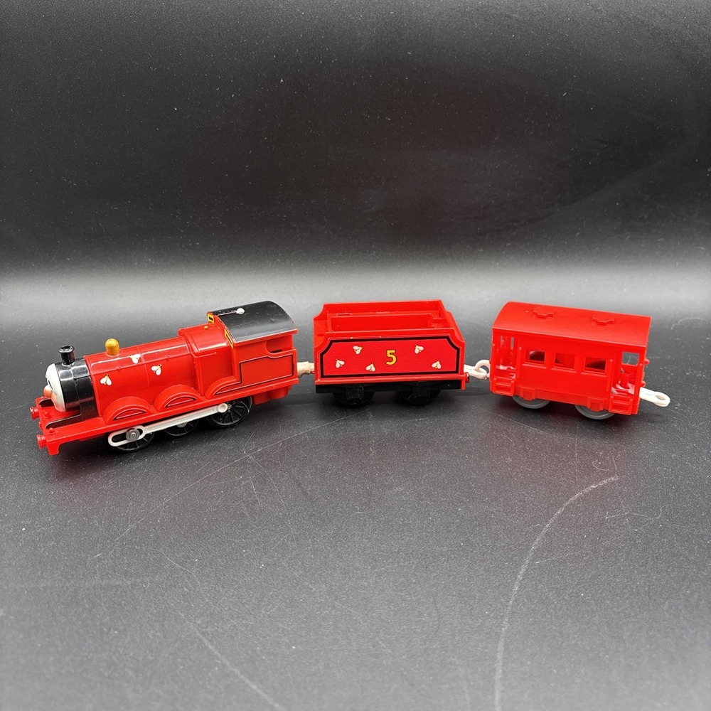 RARE Thomas & Friends Tomy Plarail Trackmaster James Goes Buzz Buzz READ UNTEST